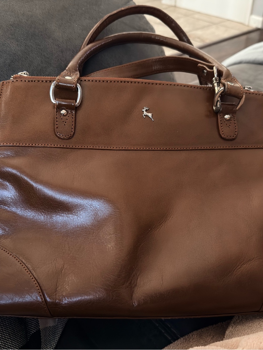 Ashwood Leather Tote Bag